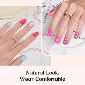 Beetles Prism Pop quick-dry nail glue close-up enables fast, lasting grip