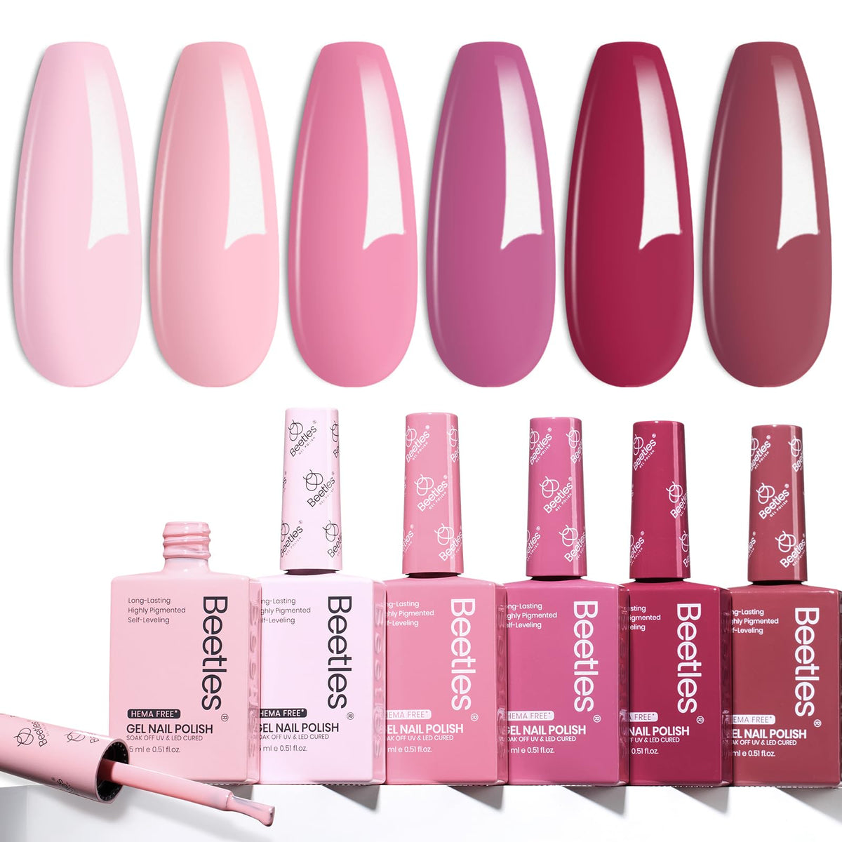 Beetles Romantic Blush cruelty-free label highlights ethical, animal-friendly polish