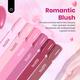 Beetles Romantic Blush hot pink bottle for bold, statement nails