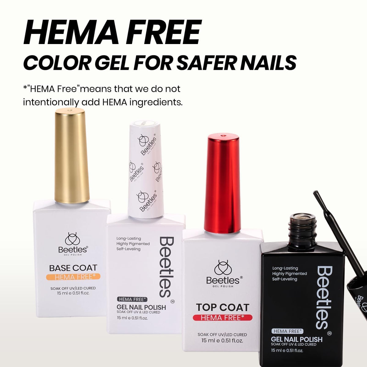 Beetles beginner friendly French tip kit design for easy home nail art