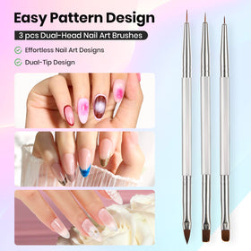 Beetles Sculpting Brushes 5pcs for shaping and color filling.