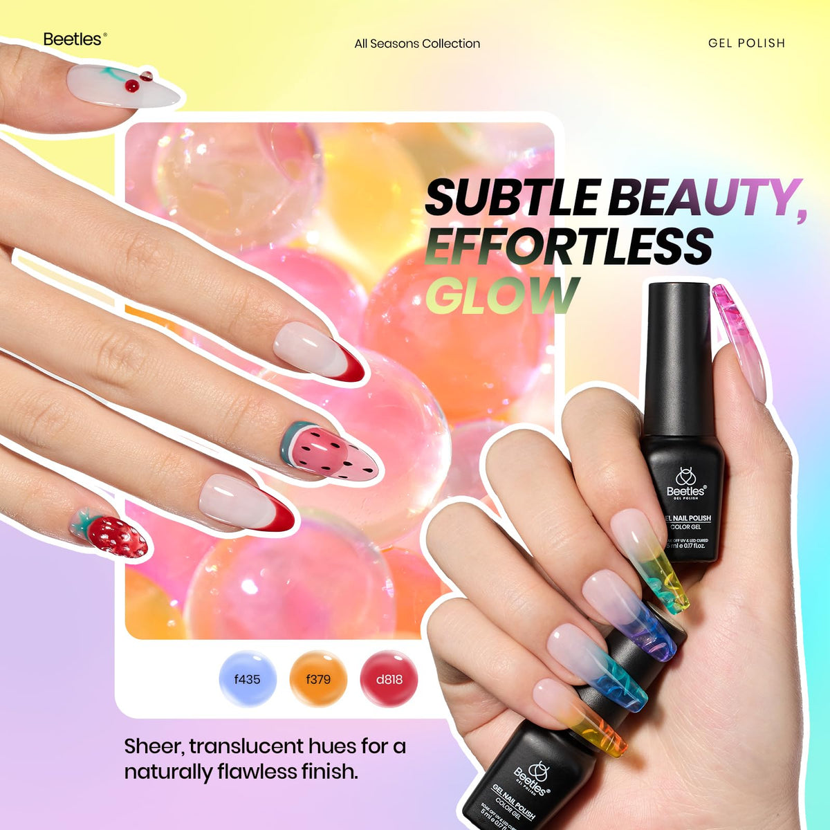 Beetles gel polish set makes a thoughtful gift for holidays
