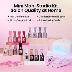 Beetles Stay Shining 12-color gel polish palette for DIY nails