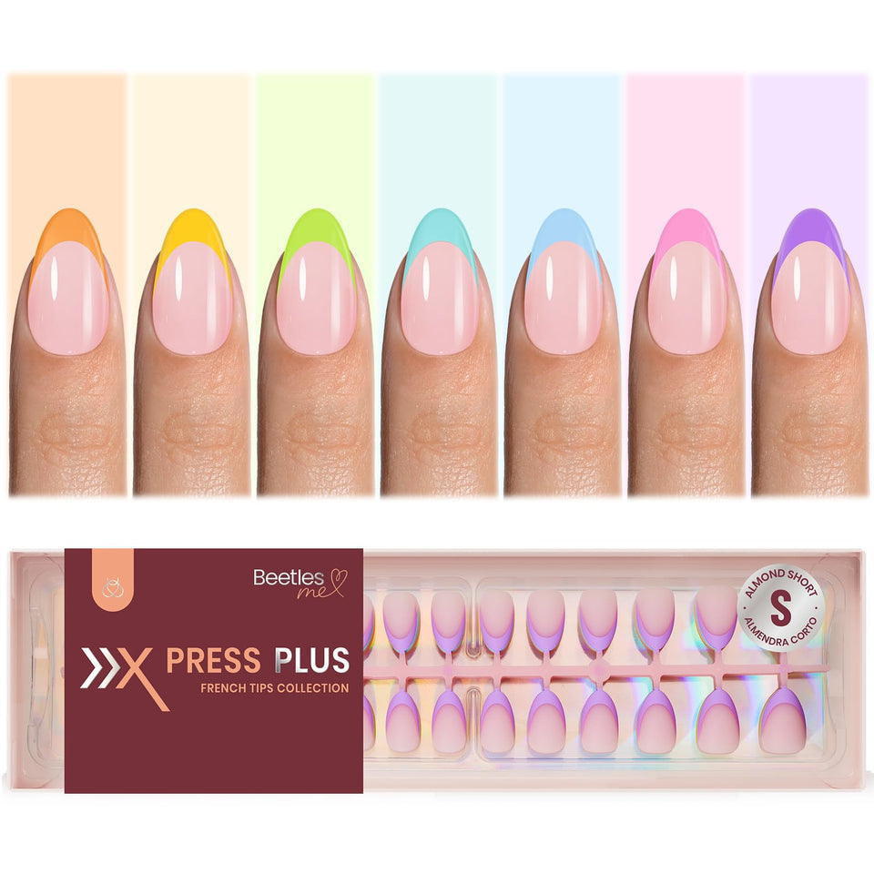 Beetles Gel Polish Summer Press On Nails 224-piece set fits most nails.
