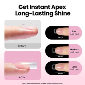 Beetles Tipex Lite base coat provides a smooth foundation and durable adhesion