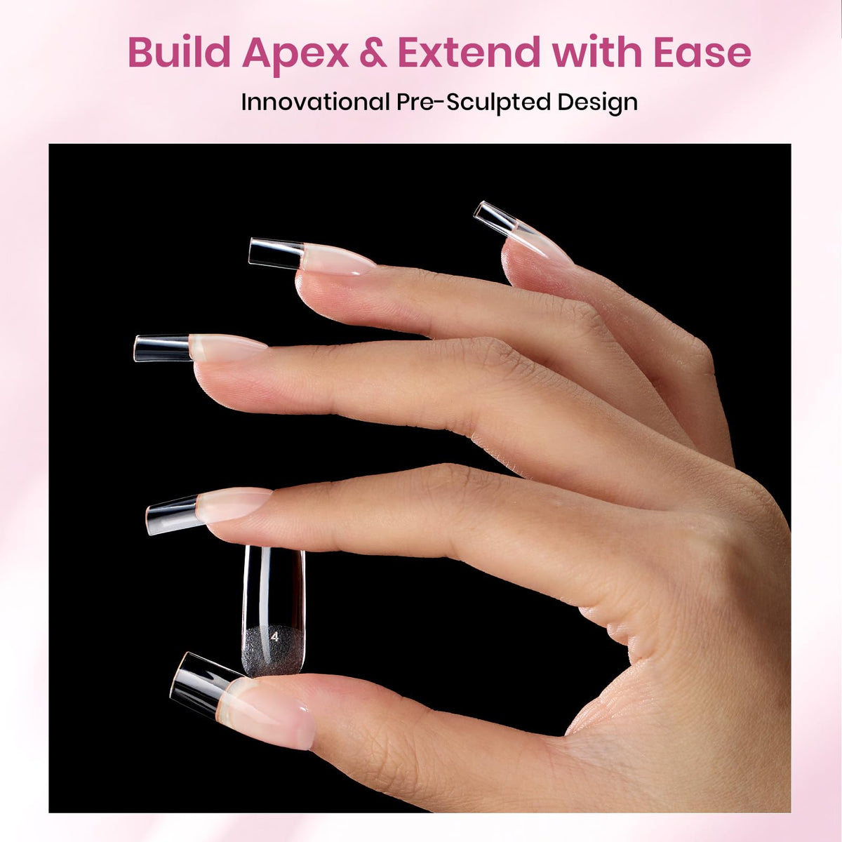 Beetles Tipex Lite built-in apex highlights instant arch and durability