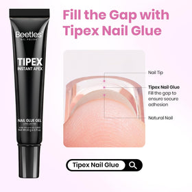 Beetles Tipex Lite top coat adds shine and long-lasting protection