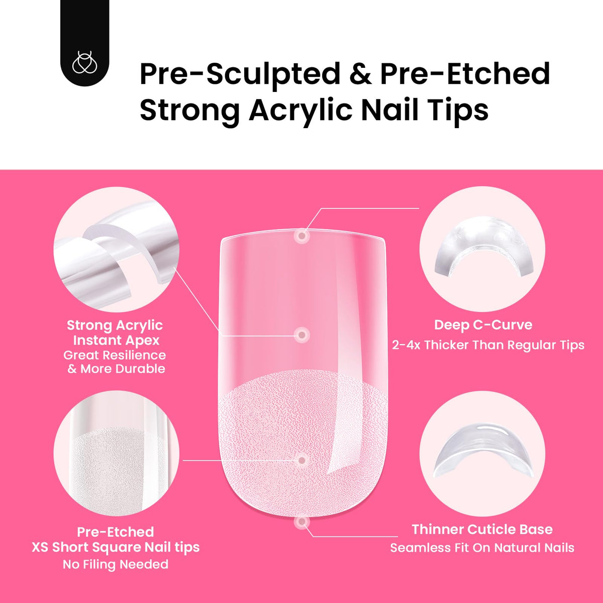 Beetles Tipex kit supports rhinestones and light 3D nail art.