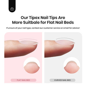 Beetles Tipex thick tip for added strength and wear
