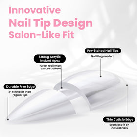 Beetles Tipex UV glue gel for secure nail adhesion at home.