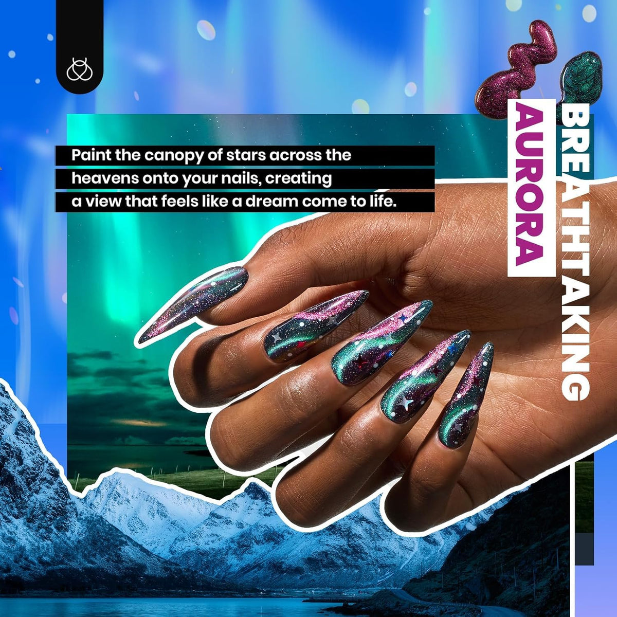 Beetles glossy top coat delivers a high-shine finish and long wear.