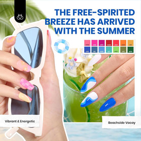 Beetles matte top coat creates a sophisticated matte finish.