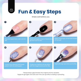 UV/LED curing guidance for Beetles gel polish application.