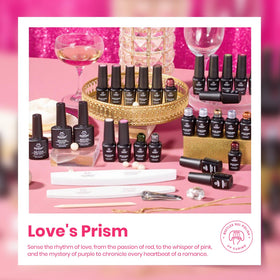 Beetles Valentine nail tools kit for at-home manicure