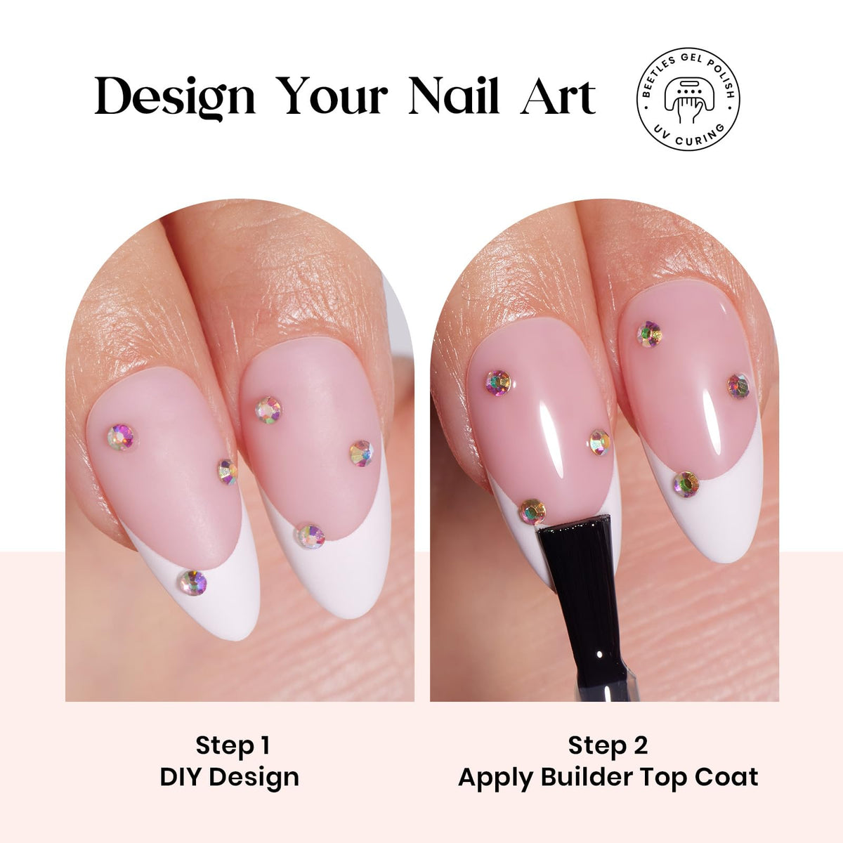 Beetles X Press Plus nail remover for easy gel removal.