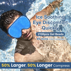 BeeVines hollow-design eye mask lets you read while cooling your eyes