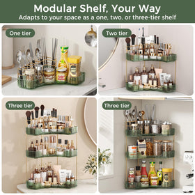 BEFSOP space-saving design maximizes corner storage for daily essentials.