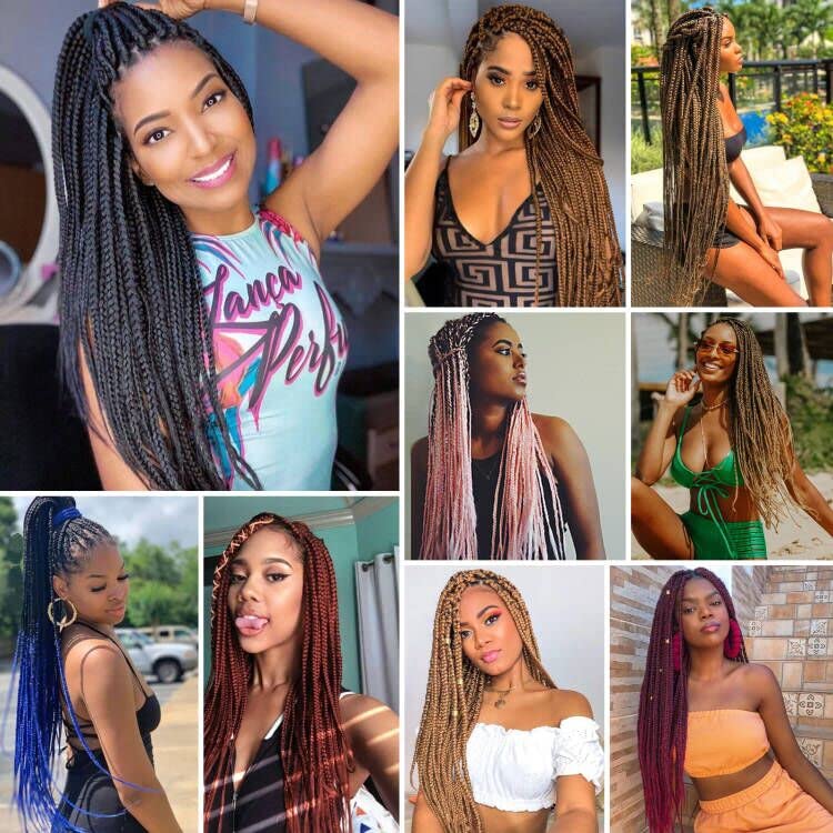BEFUNNY 24in hair with color beads offers customizable accents