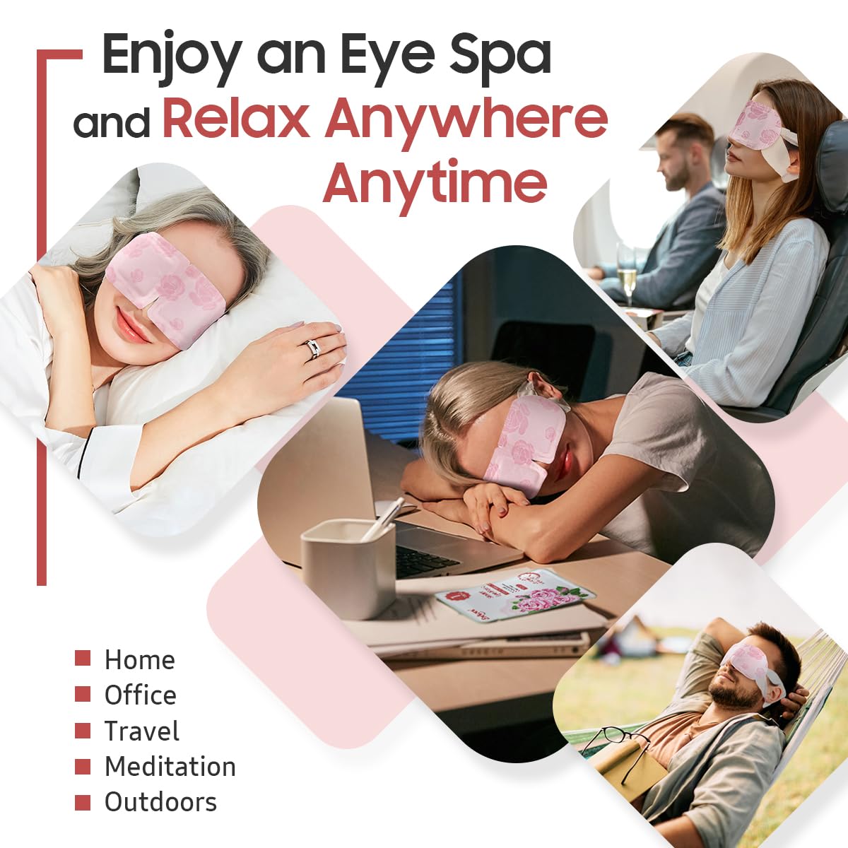 BeHoomi Rose 20-pack set ideal for gifting and travel.
