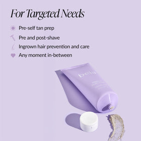 Beia glycolic acid exfoliator promoting even texture and softness