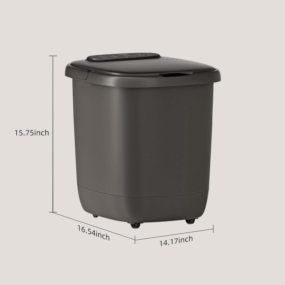 Beici interior measures 14x12.2 inches to fit up to 14-inch feet