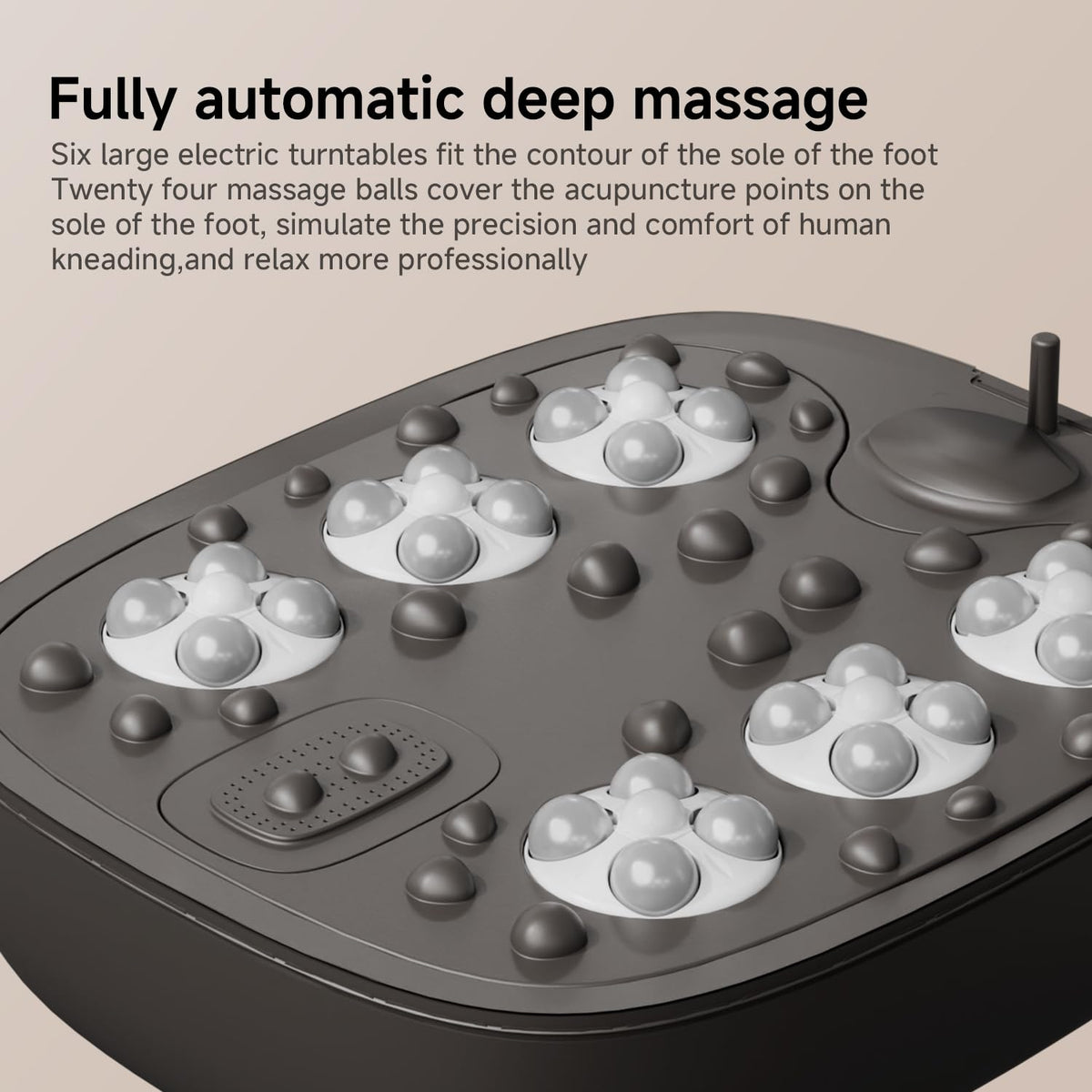 Beici foot spa with timer and adjustable temperature control