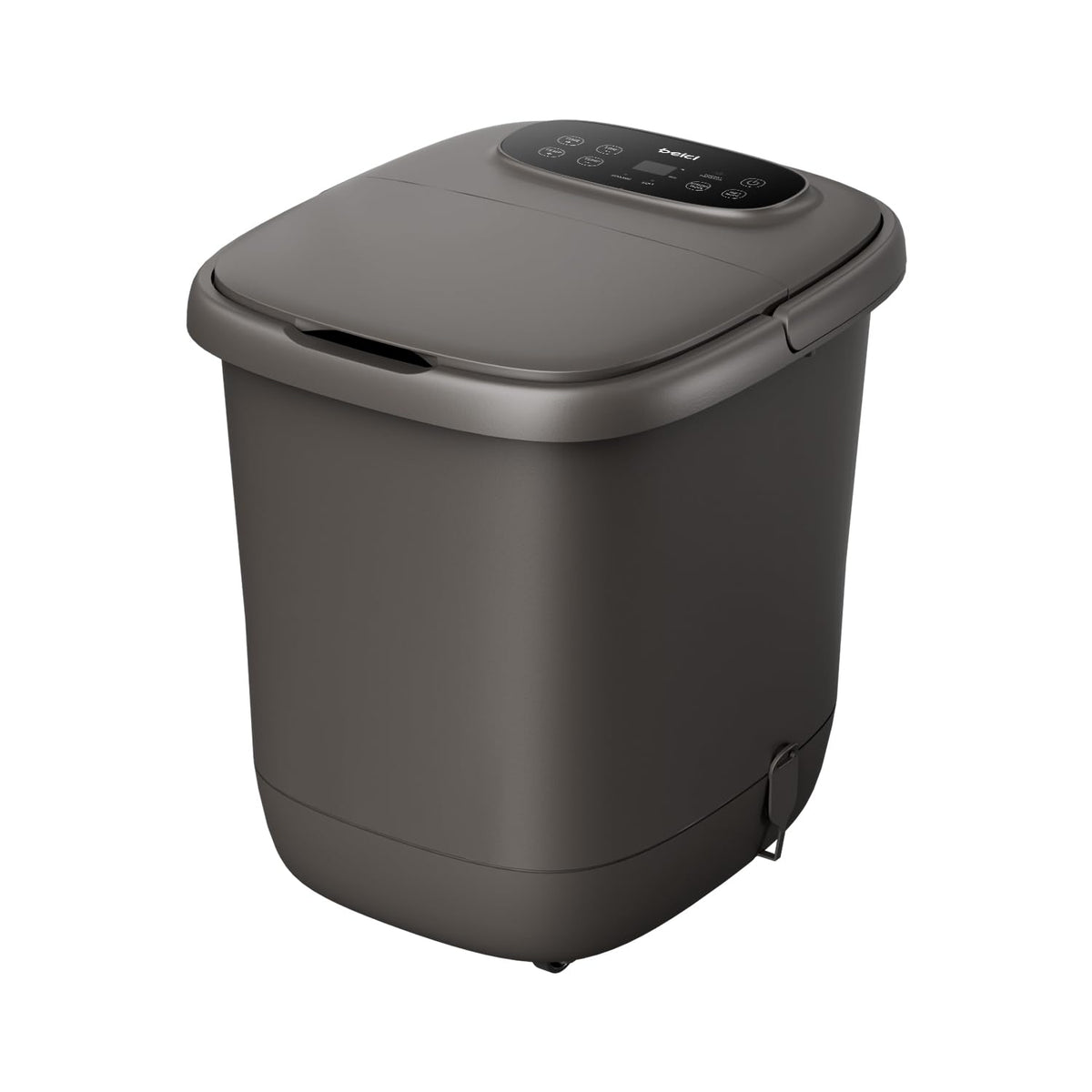 Beici high depth 14in foot spa front view showing wide basin