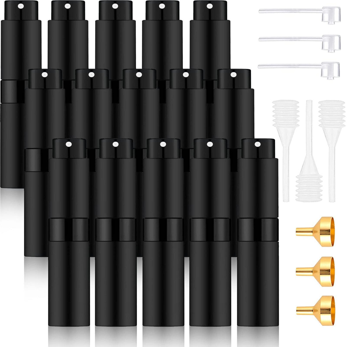 Beieverluck travel perfume atomizer 8ml with twist-top for easy on-the-go spritz.