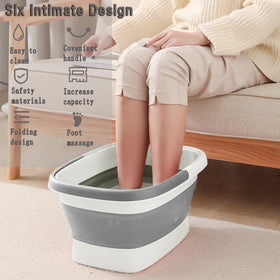 Beinilai foot bath features 8 massage rollers and 54 bumps.