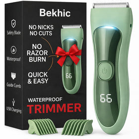 Bekhic Manscape LED light trim for precise grooming in dim lighting.