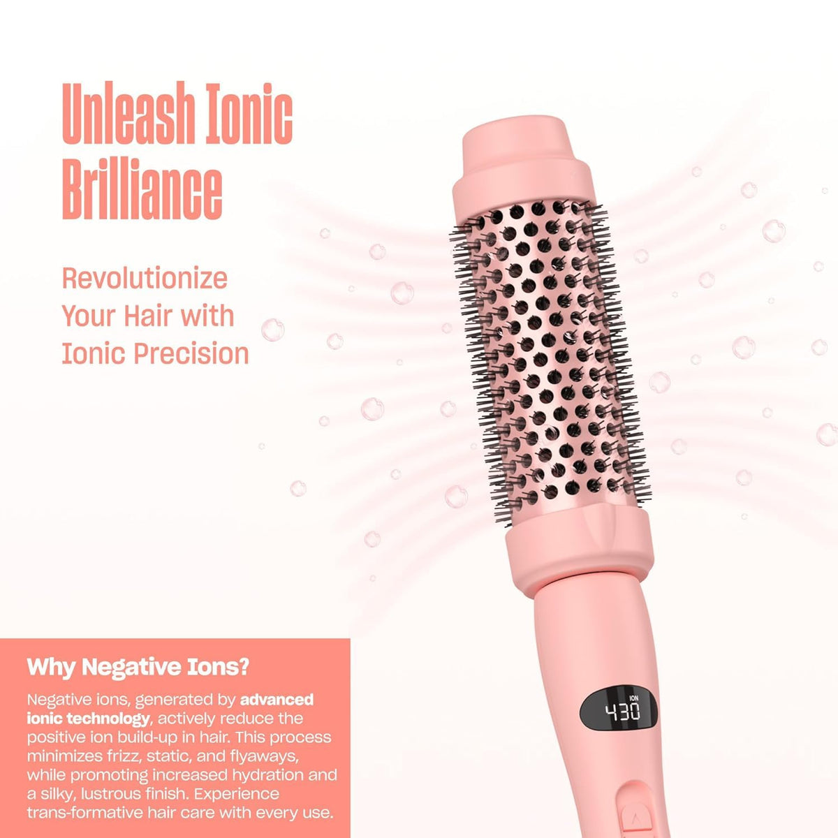 Bekind Twist Pro heated bristles deliver smoother, faster detangling and curling results.