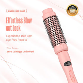 Bekind Twist Pro digital display provides precise heat for consistent styling sessions.