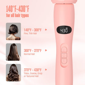 Bekind Twist Pro dual-voltage compatibility lets you style anywhere.