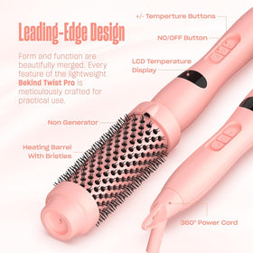 Bekind Twist Pro peach finish adds premium aesthetics to your routine.