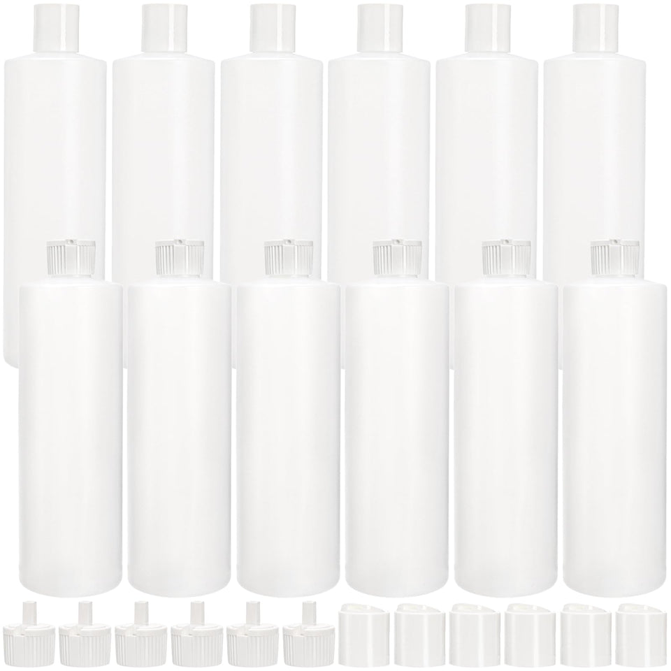 Bekith 16oz squeeze bottle with disc-cap for precise dispensing in travel or home use