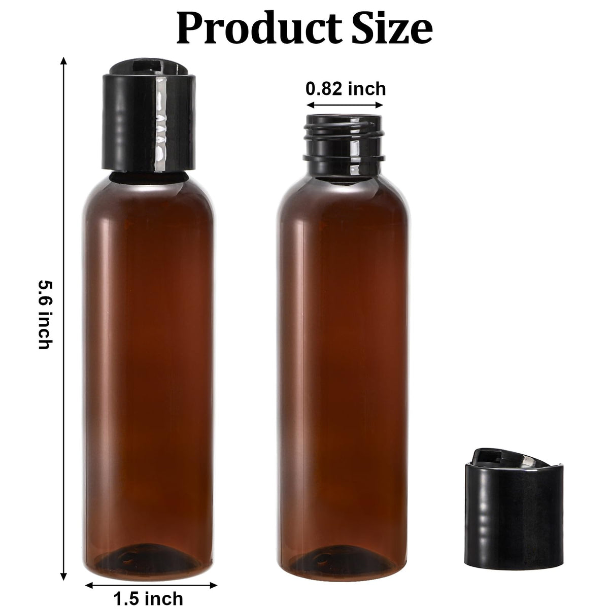 Bekith 30-pack travel bottles shown in a compact, on-the-go set.
