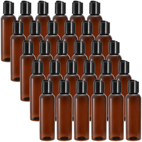 Bekith 4oz travel bottle with disc-top cap for easy dispensing.