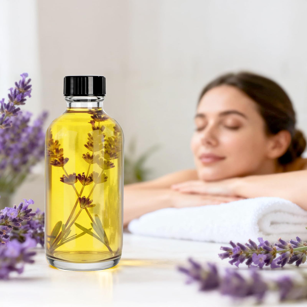 Versatile Bekith bottle ideal for essential oils and culinary extracts.