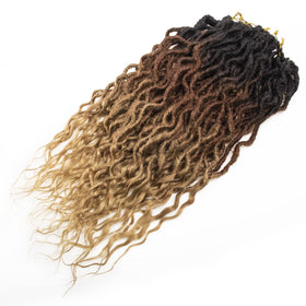 BEkjdiof locs styled for party, vacation, or daily wear.