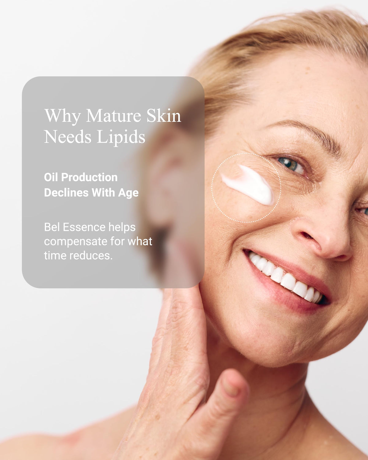 Bel Essence cruelty-free badge on box highlighting ethical skincare.