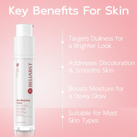 BELIARST cream provides a glowing, radiant-looking finish.