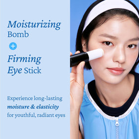 Belif Moisturizing Eye Bomb Stick helps the eye area feel firmer and lifted.