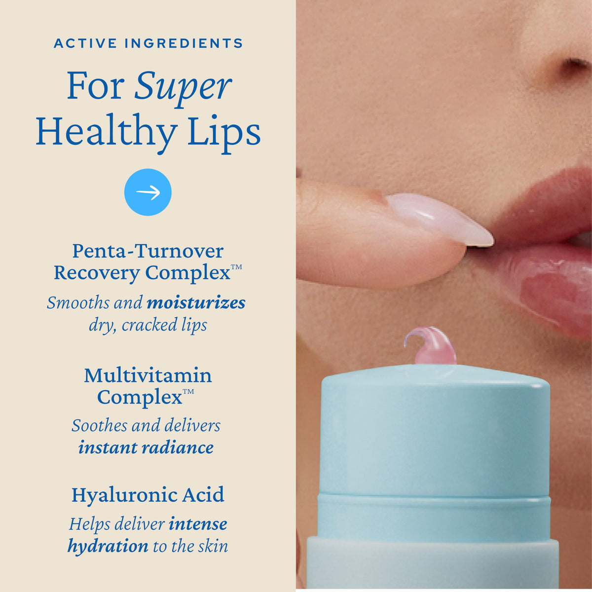 Belif Lipcerin balm jar closeup highlights creamy formula.