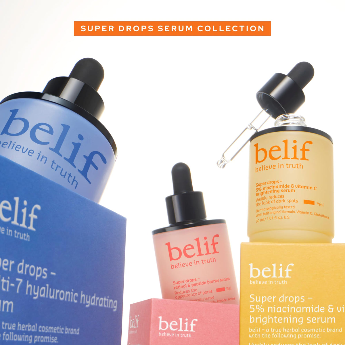 belif Niacinamide 5% & Vitamin C Serum ingredients glutathione benefits.
