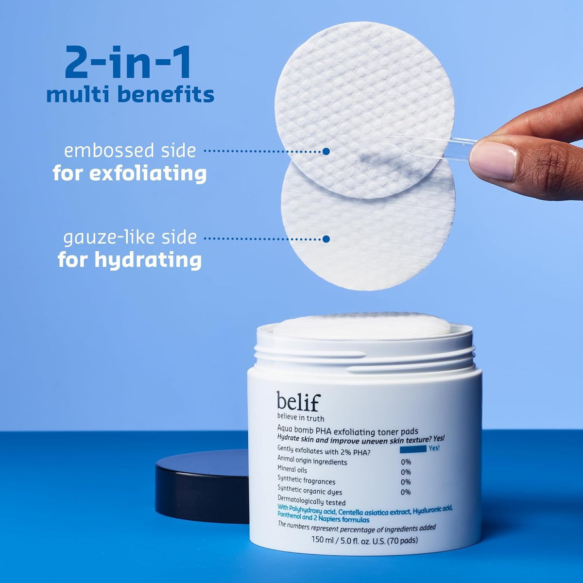 belif PHA 2% Toner Pads inspired by Korean skincare heritage