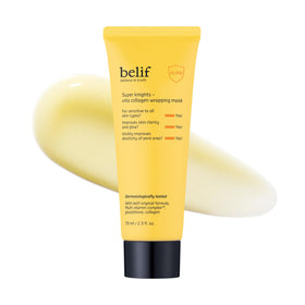 belif Super Knights bottle pour shows easy, mess-free application.
