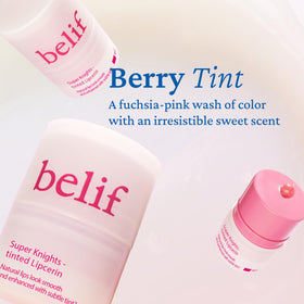 Belif Lipcerin Berry Barrier with Ceramide visibly protecting moisture