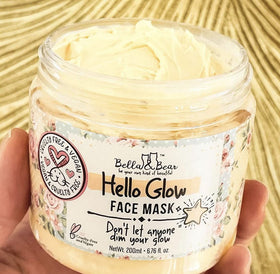 Cocoa seed image for antioxidant nourishment in Hello Glow