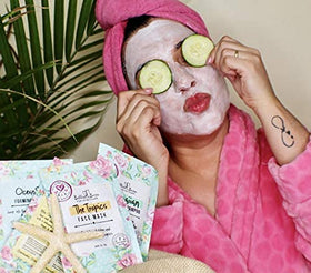 Gift-ready Hello Glow mask presentation for self care