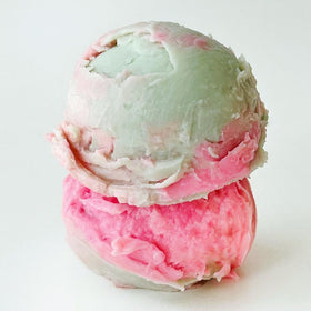 Bella and Bear Unicorn Dreams Body Butter texture close-up shows whipped, creamy formula